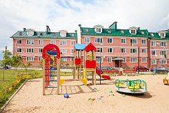 Детские площадки в квартирных домах квартала №11